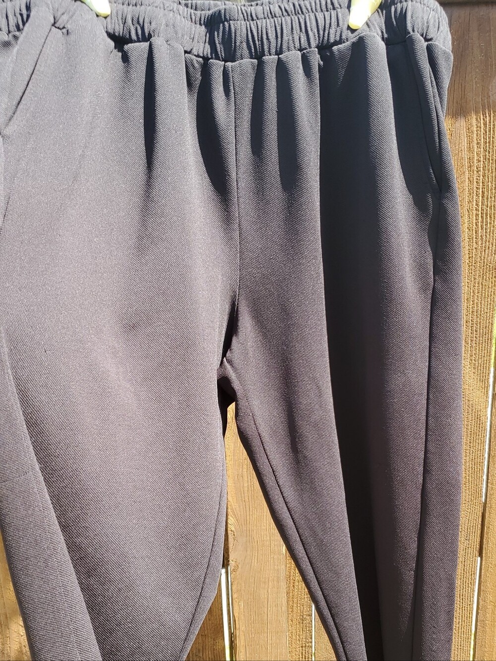 Mens 3XL dip Black Men's Elastic-Waist Jogger Pants